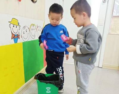 濟南市七里山幼兒園垃圾分類主題活動