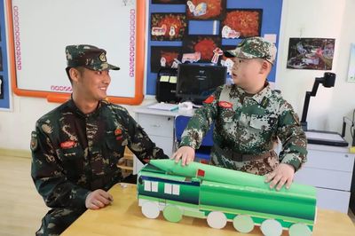 雛鷹展翅 小兵亮相--濟南市七里山幼兒園愛國主義紅色教育活動風采