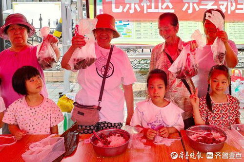 濟南七東社區攜手七里山幼兒園開展端午包粽子比賽，弘揚傳統文化