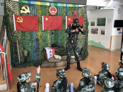 雛鷹展翅 小兵亮相——濟南市七里山幼兒園愛國主義紅色教育活動風采